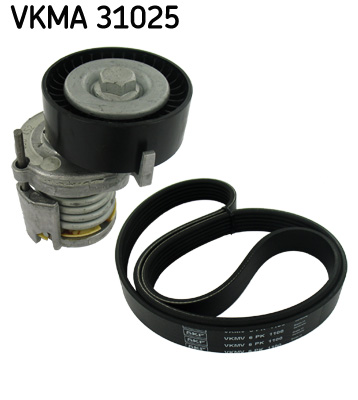 V formos rumbuotas diržas, komplektas - VKMA 31025 SKF